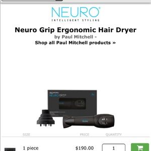 Paul Mitchell Ergonomic blow drier
